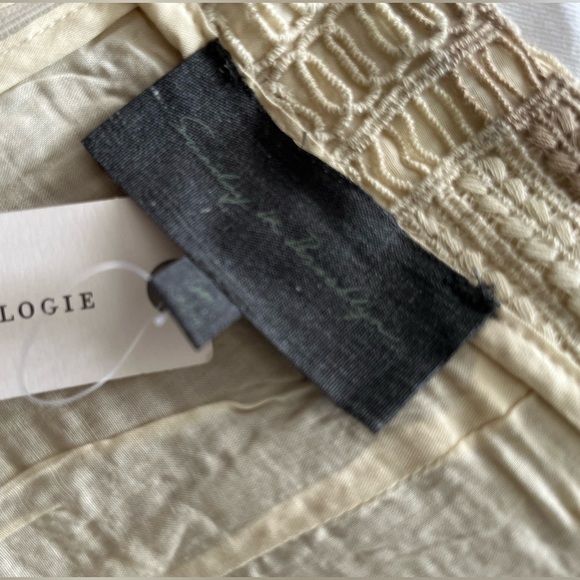 NWT ANTHROPOLOGIE Openwork Pencil Skirt M - Picture 6 of 7